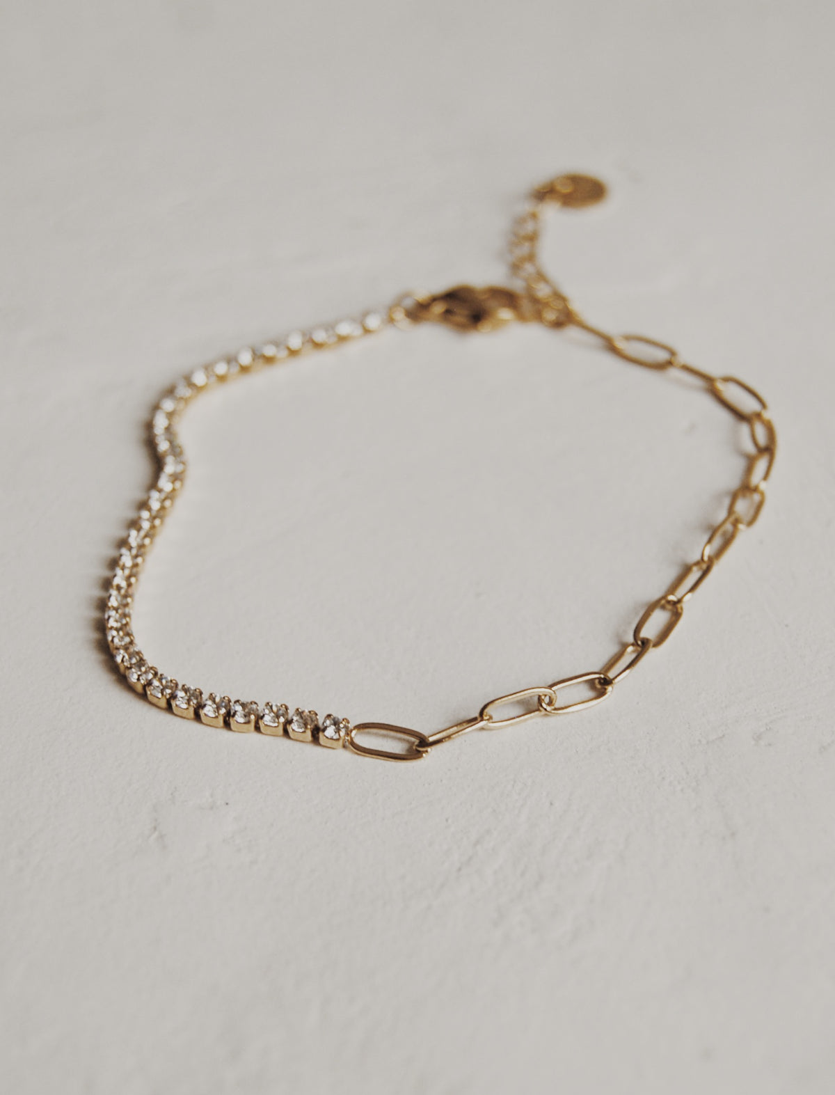 Ezra Tennis/Paperclip Bracelet