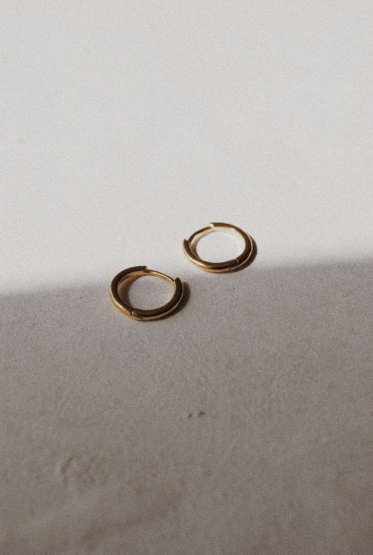 Simple Huggie Hoop Earrings