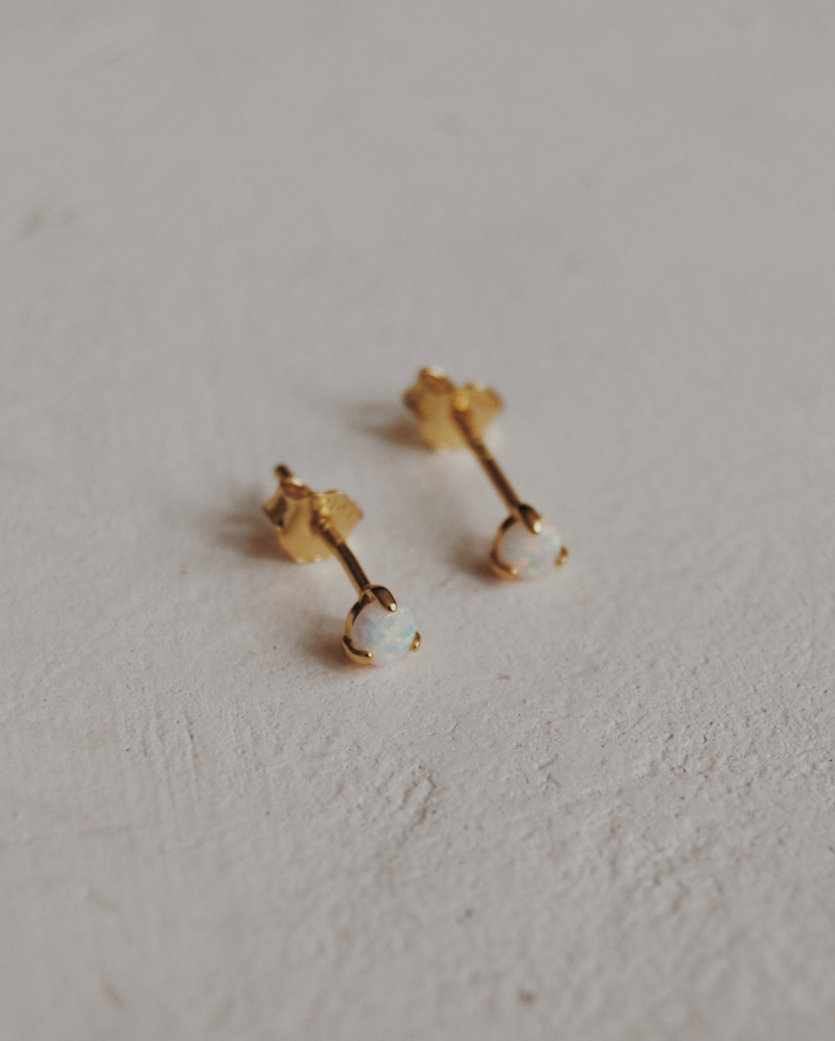 Opal Stud Earrings