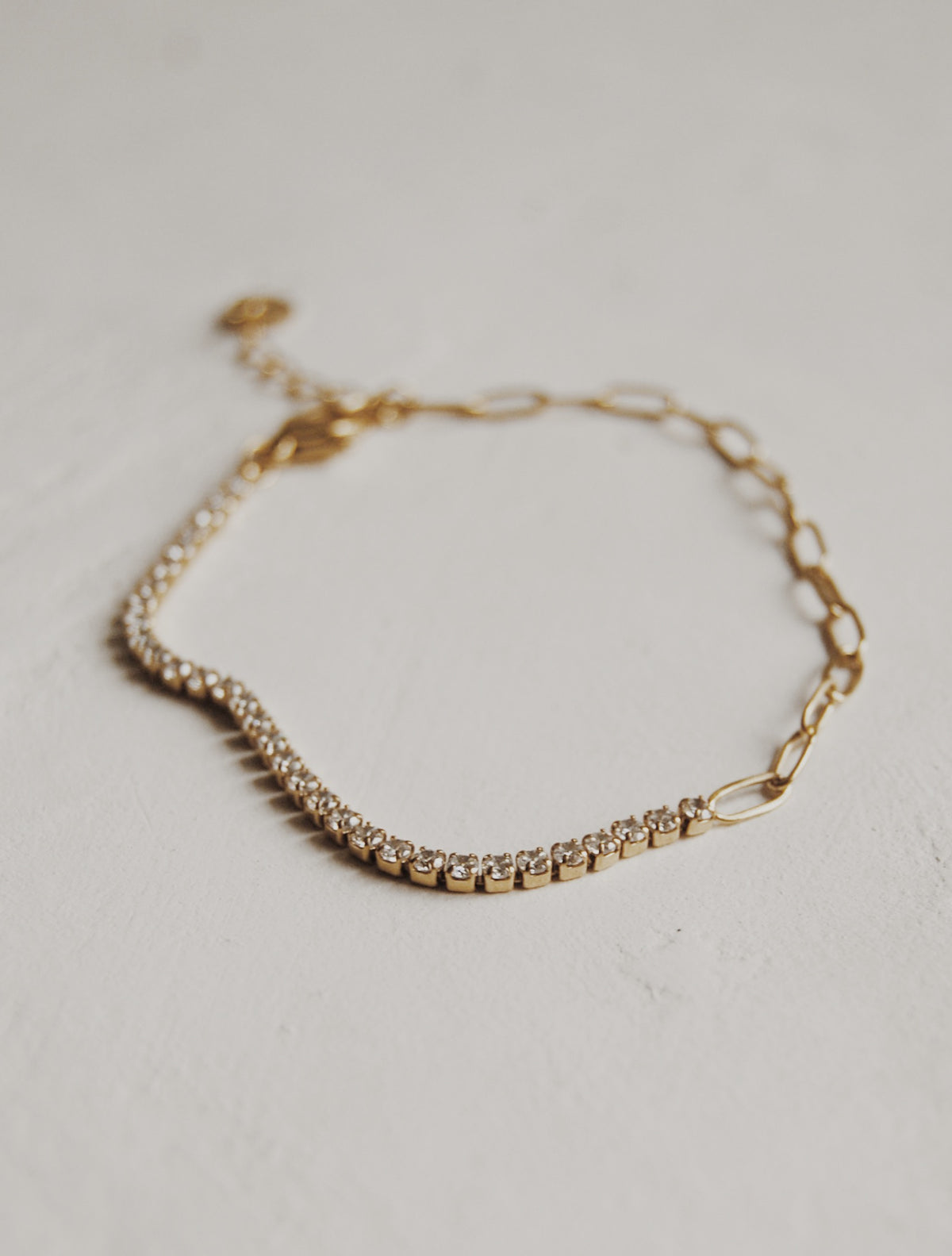 Ezra Tennis/Paperclip Bracelet