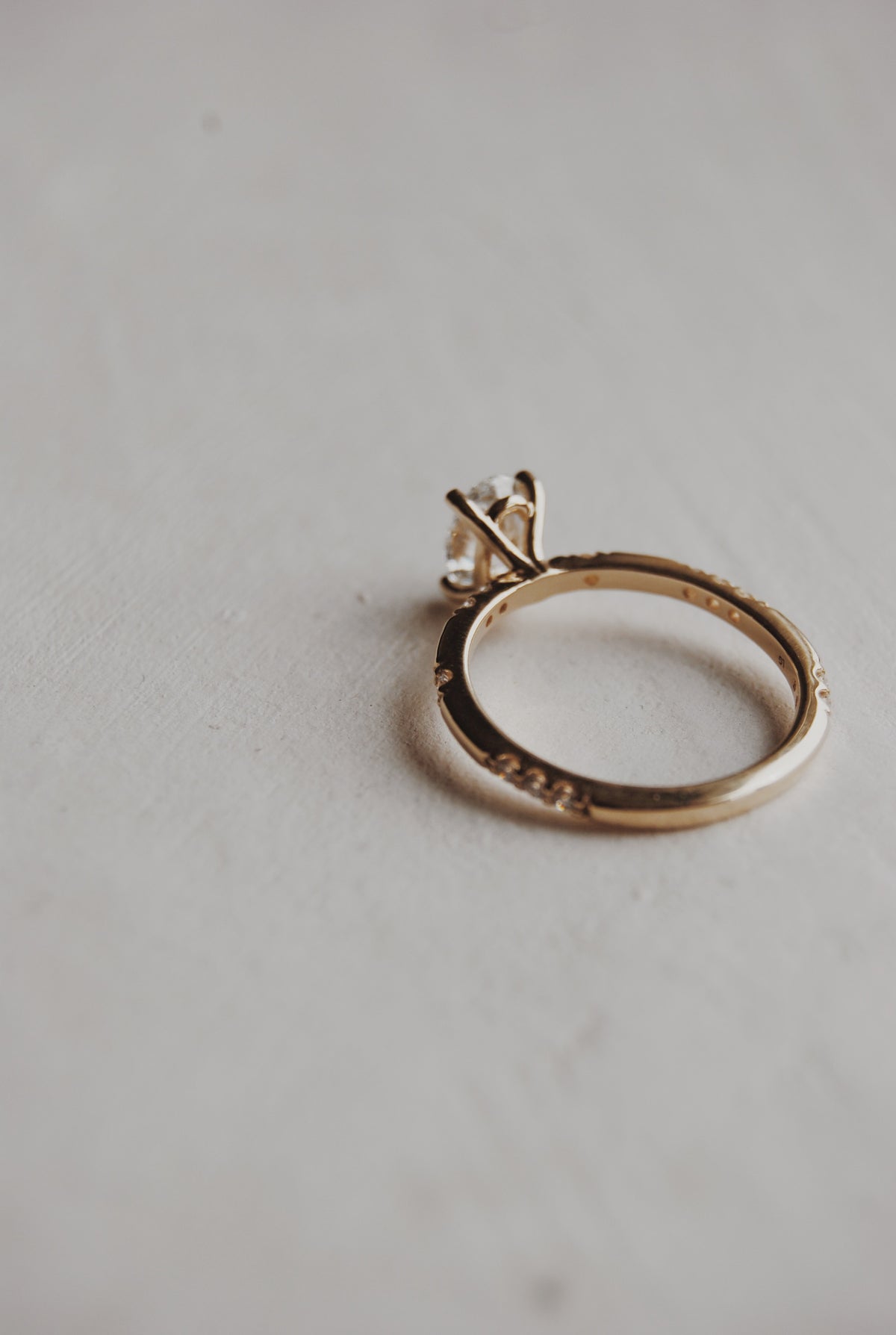 Bryn Oval Solitaire Engagement Ring