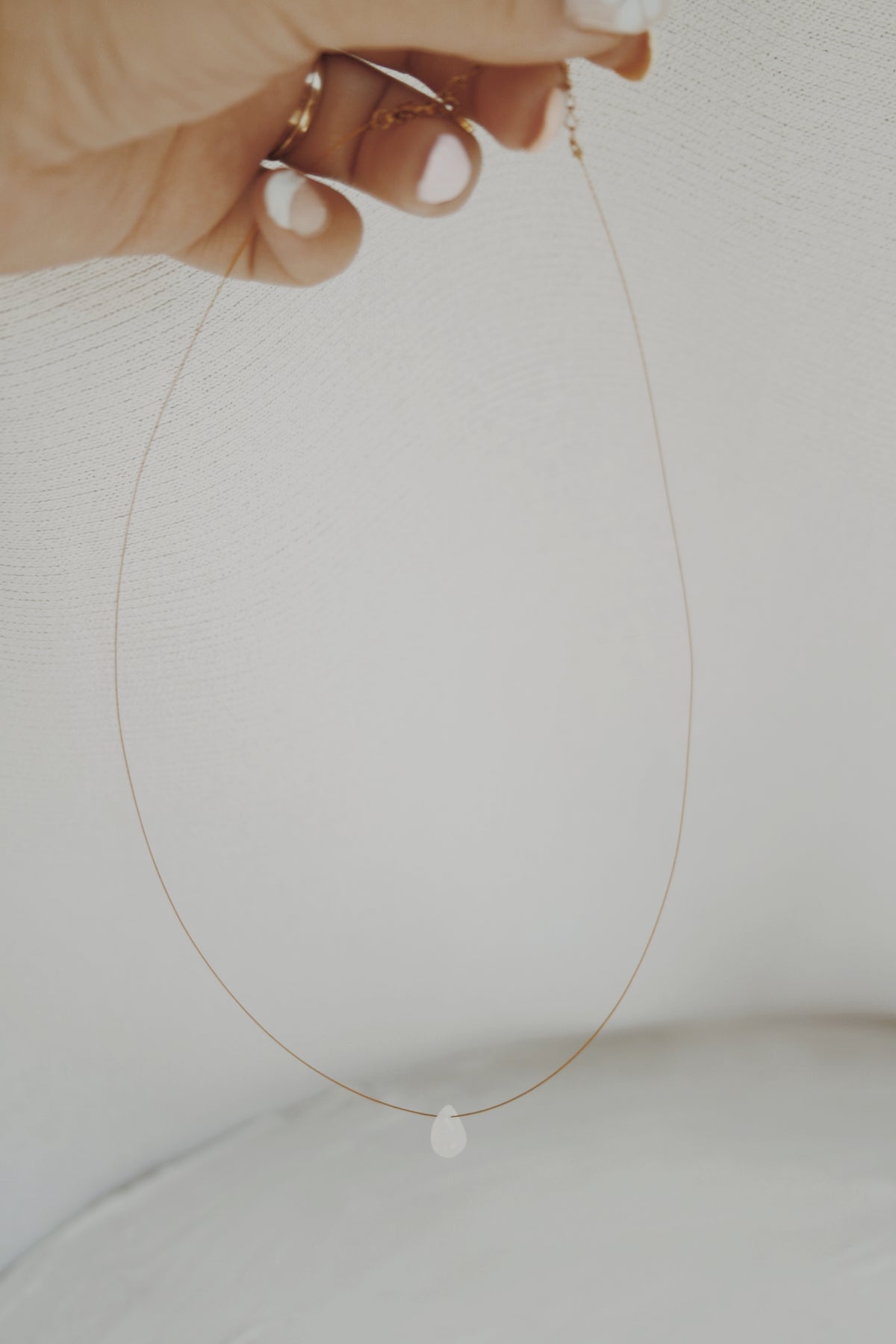 Water Droplets Necklace