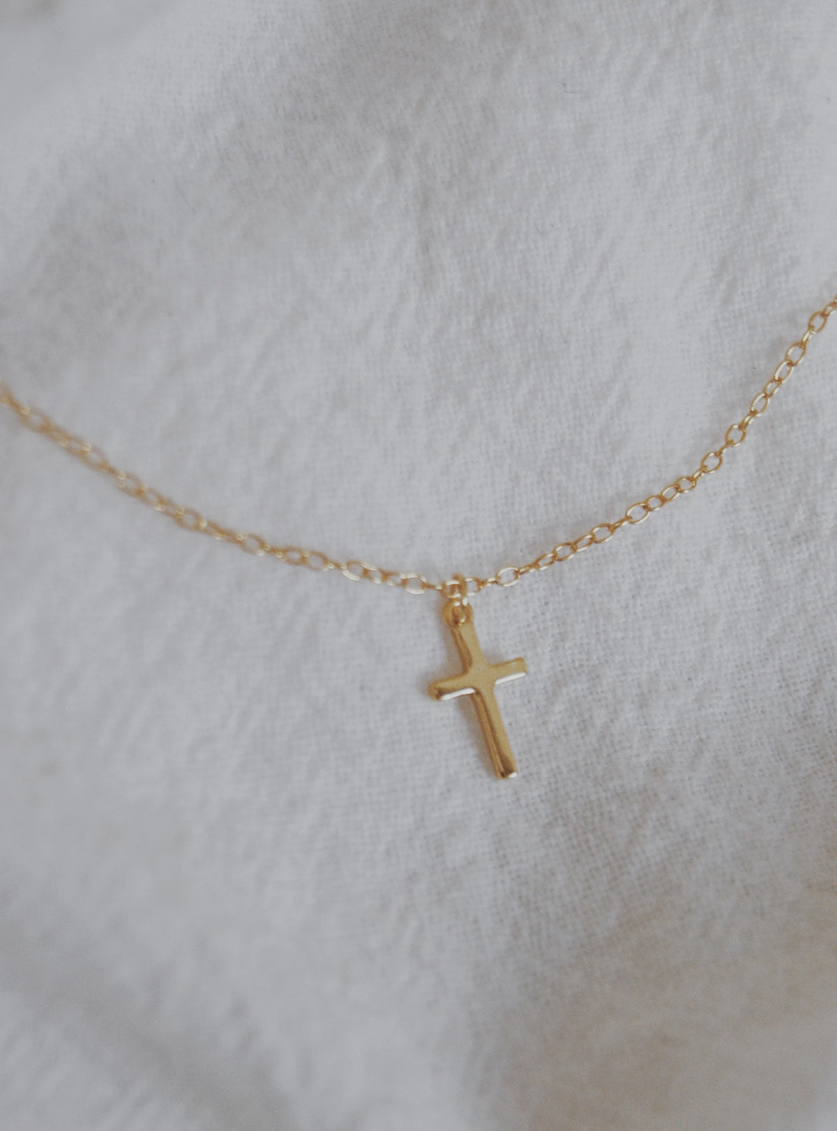 Beloved Dainty Cross Necklace