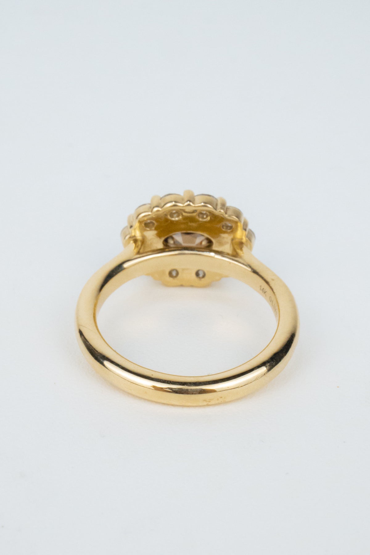 Iverson Engagement Ring- 2.2ctw Brown Diamond