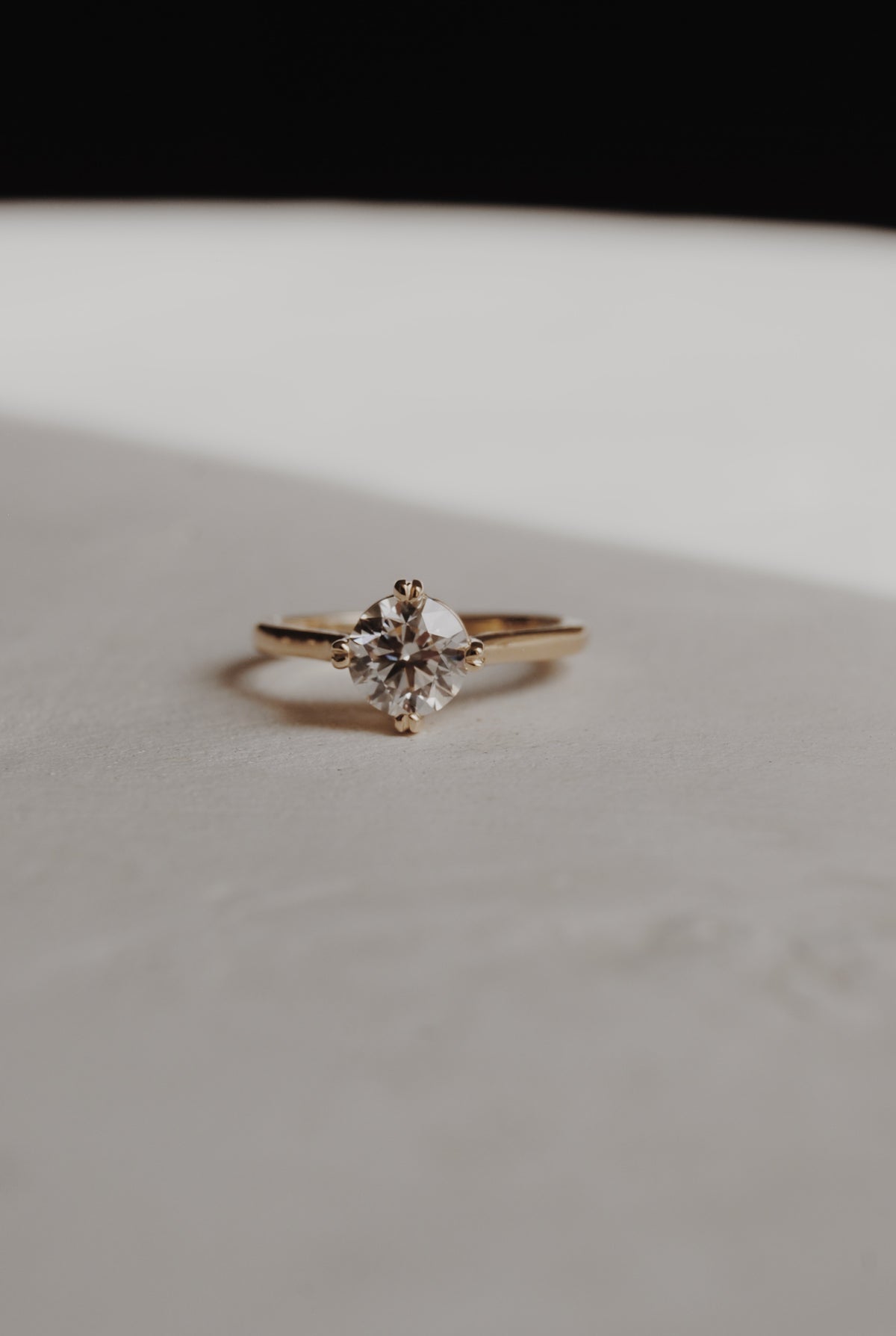 Rowan Round Solitaire Engagement Ring