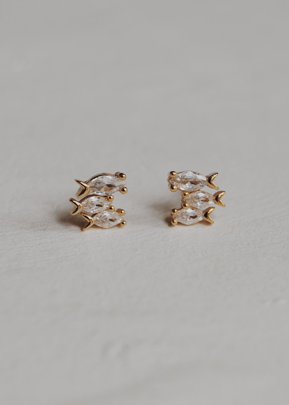 Fishes and Loaves Stud Earrings