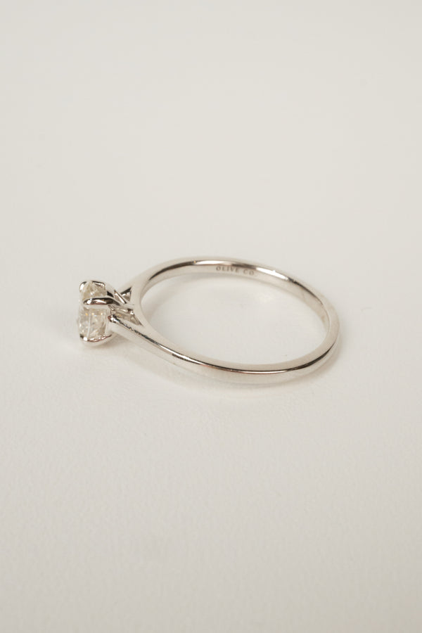 Piper Moissanite Engagement Ring- 0.5ct Oval