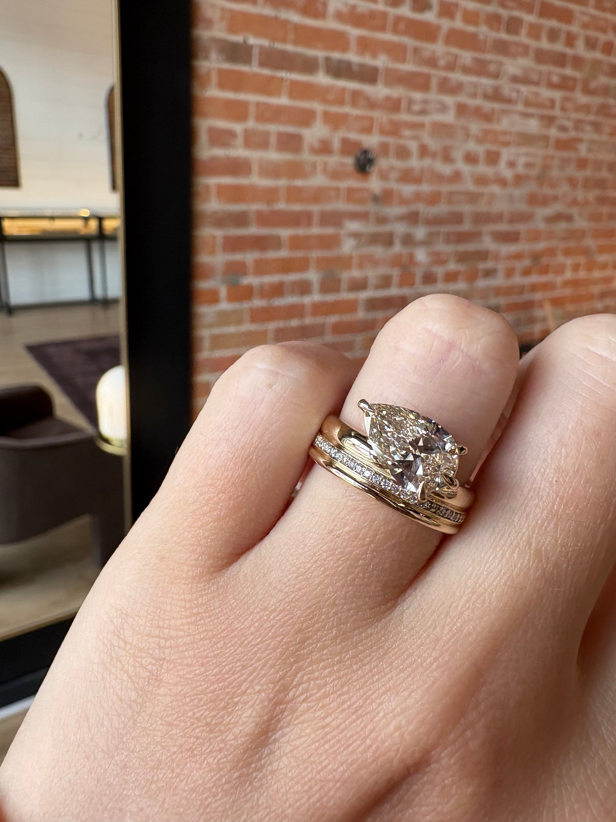Payson Engagement Ring- 2.6ct Pear
