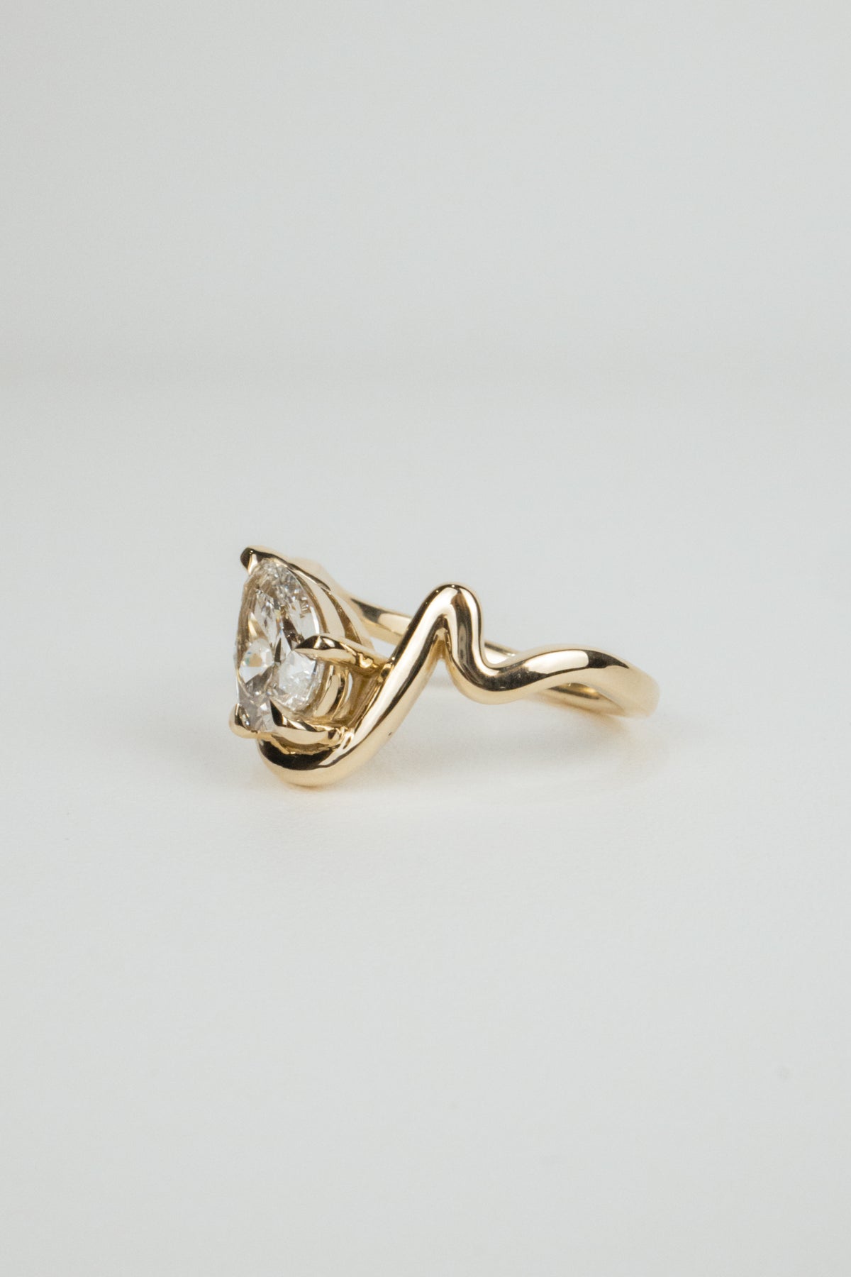 Emett Engagement Ring- 1.5ct Pear