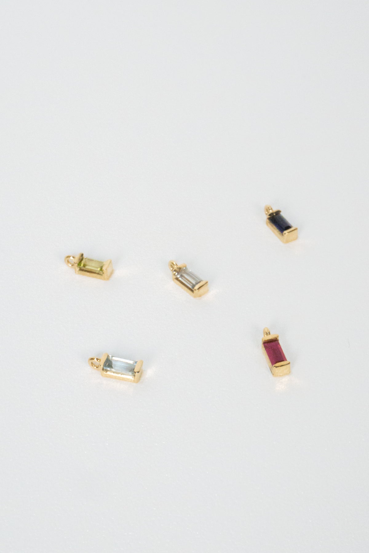 10K Birthstone Charms
