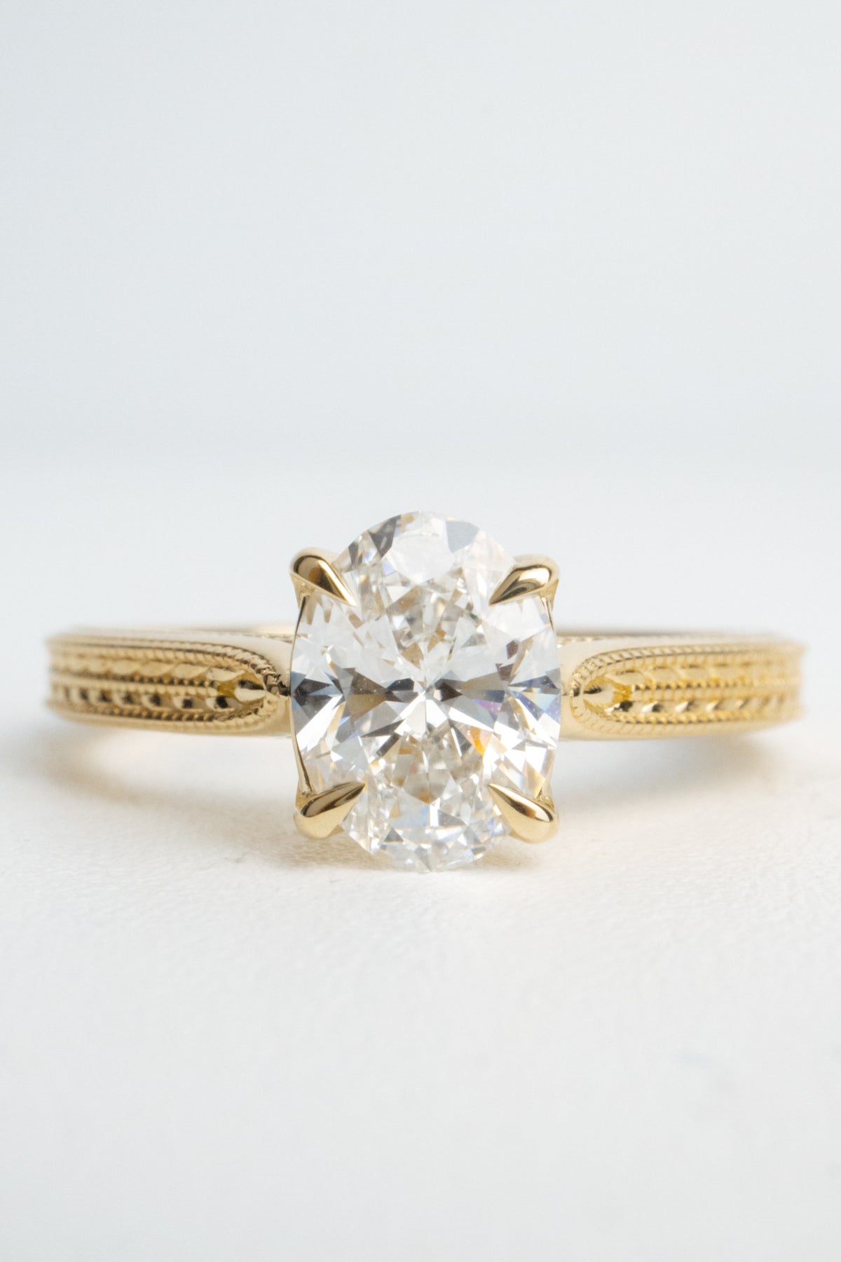 Finley Engagement Ring- 1ct Oval
