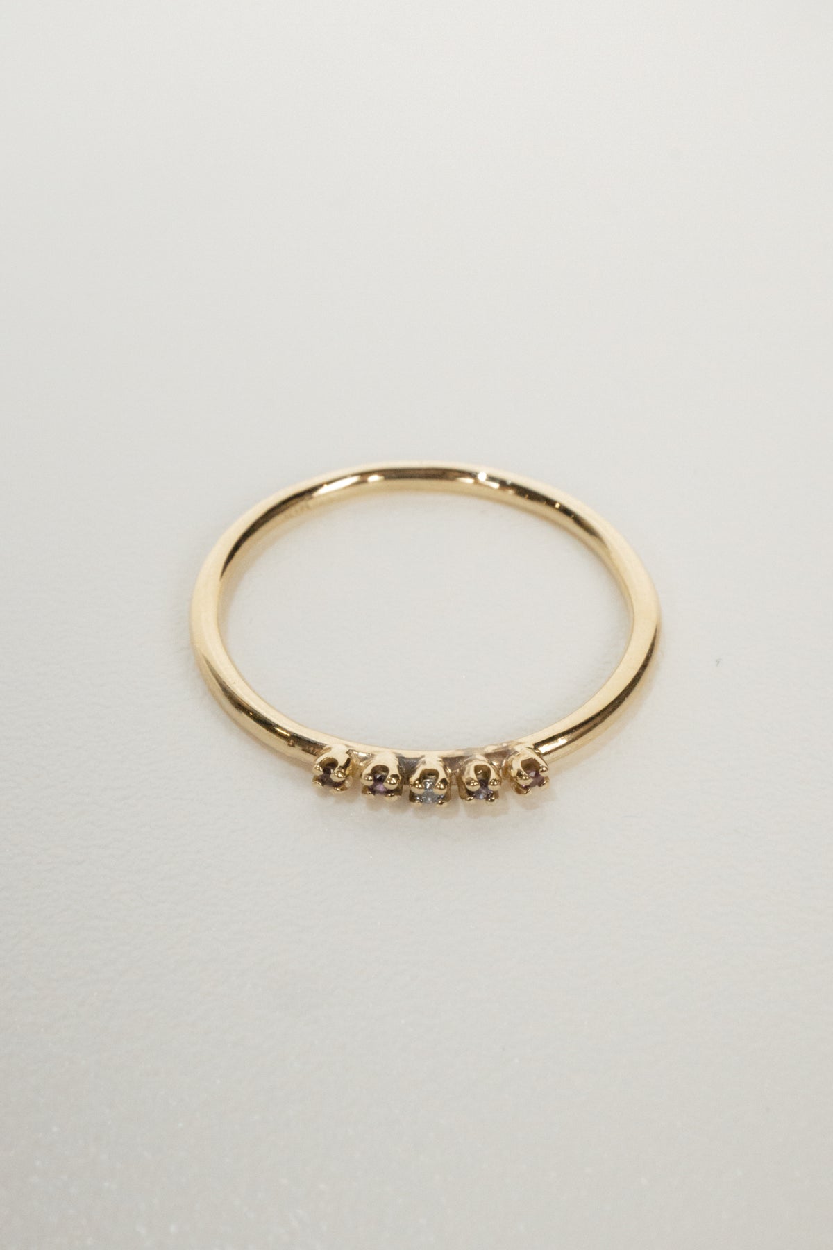 14K Hattie Pink Gradient Ring