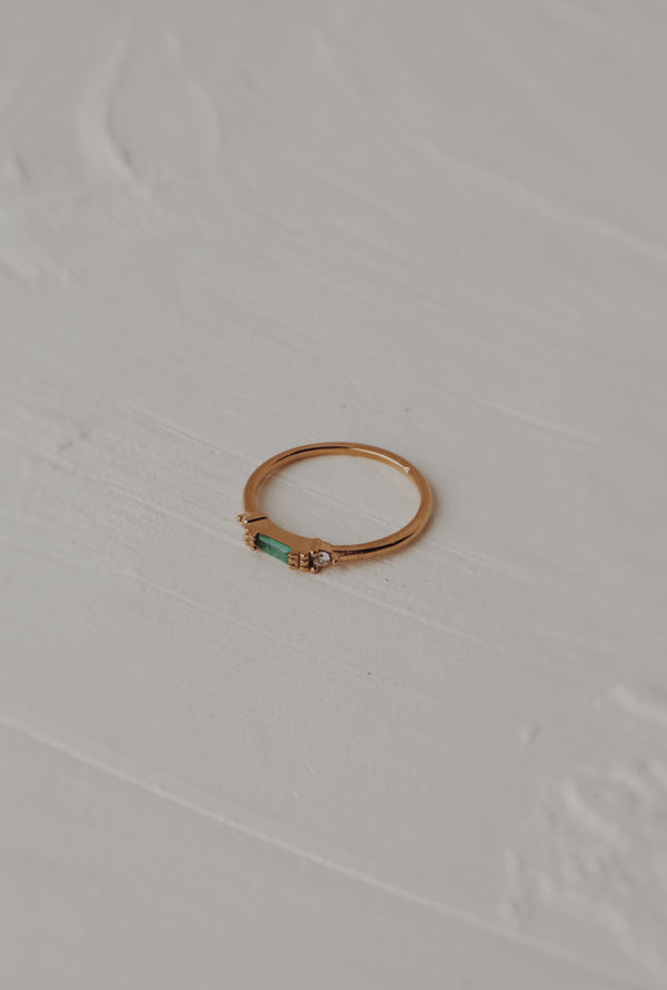 Blair Emerald Ring