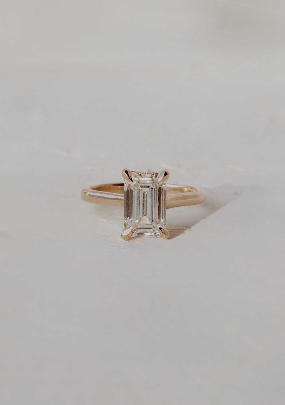 Piper Engagement Ring- Emerald 2.5 ct