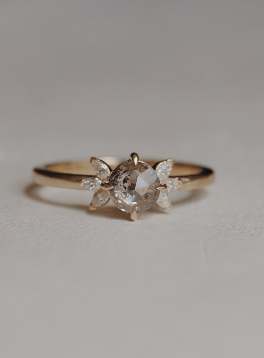 Auden Salt & Pepper Engagement Ring