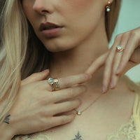 Mattie Engagement Ring- 1.75ct Moval