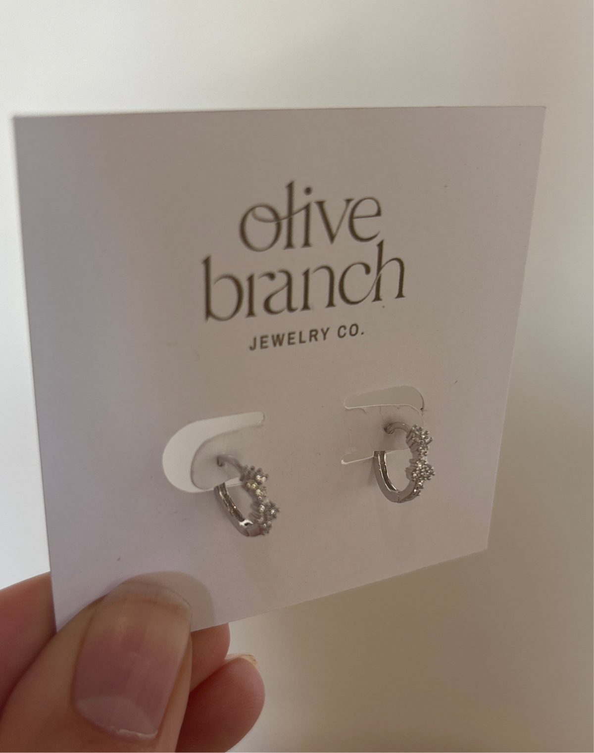 Reflecting Light Huggie Hoop Earrings