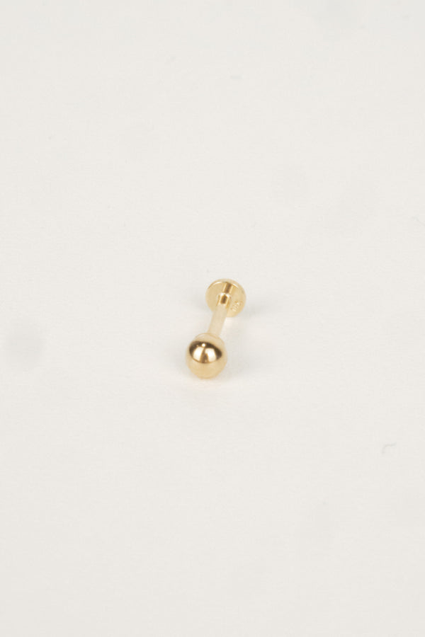 14K Minimalist Cartilage Stud