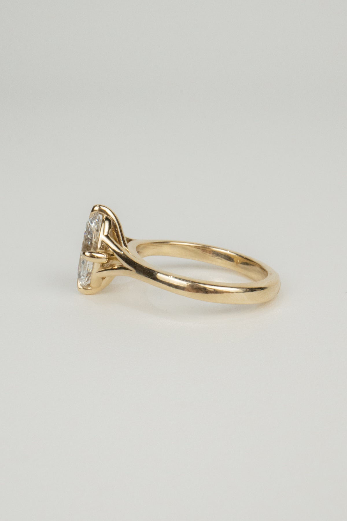 Elliot Engagement Ring- 1.5ct Antique Cut Moval