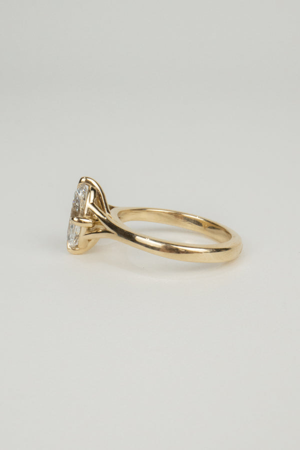 Elliot Engagement Ring- 1.5ct Antique Cut Moval