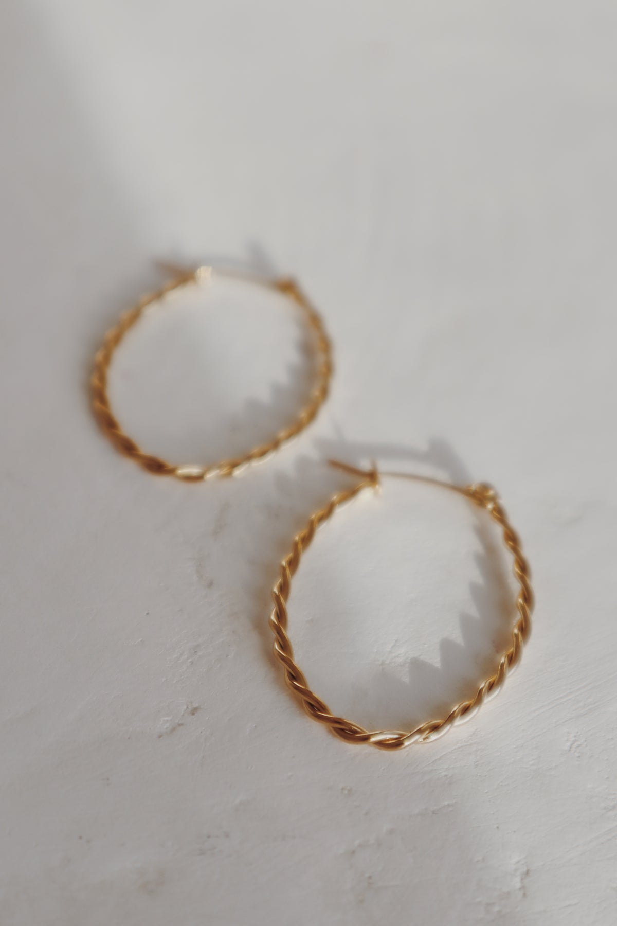 Brisbane Twist Hoop Earrings