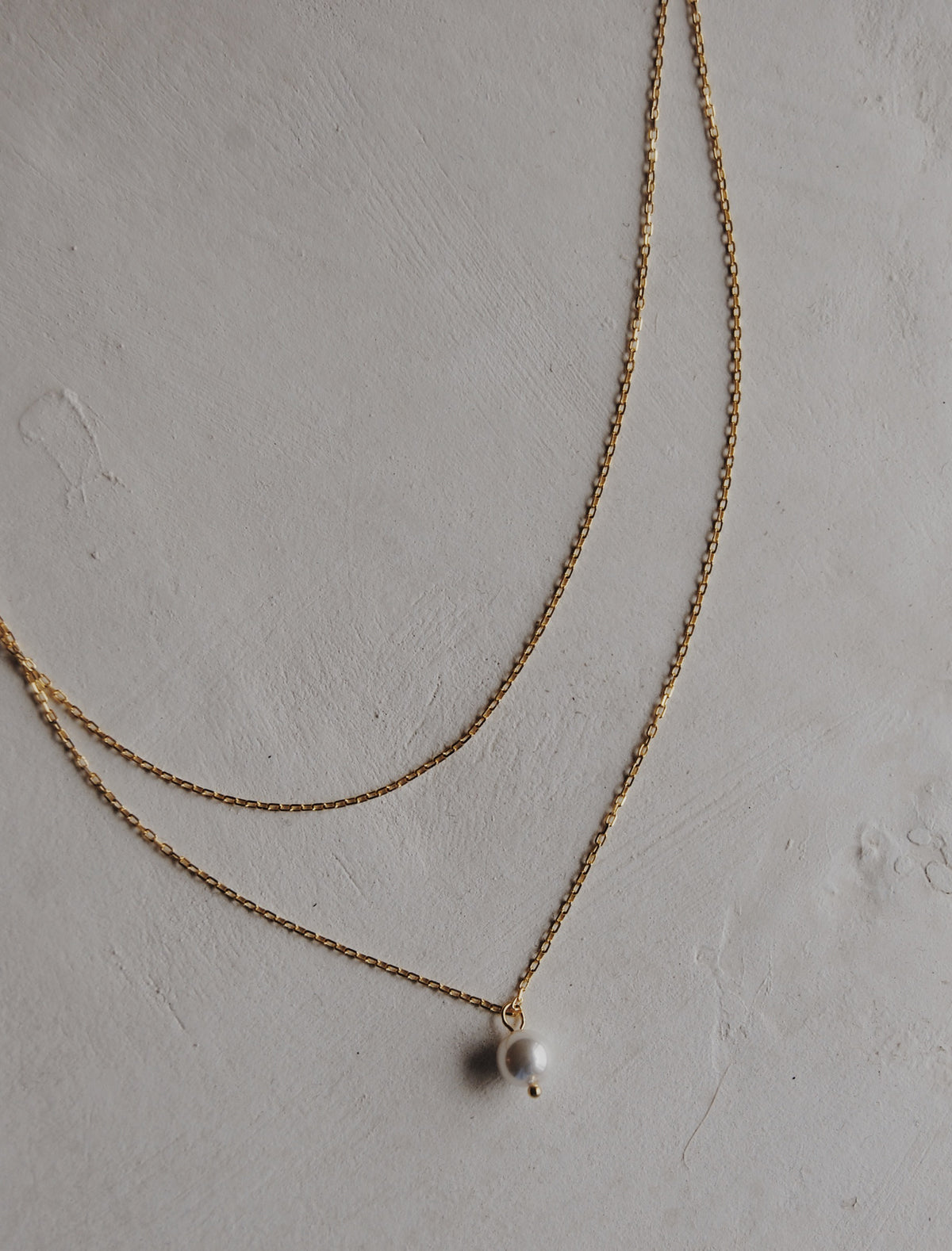 Layered Pearl Necklace