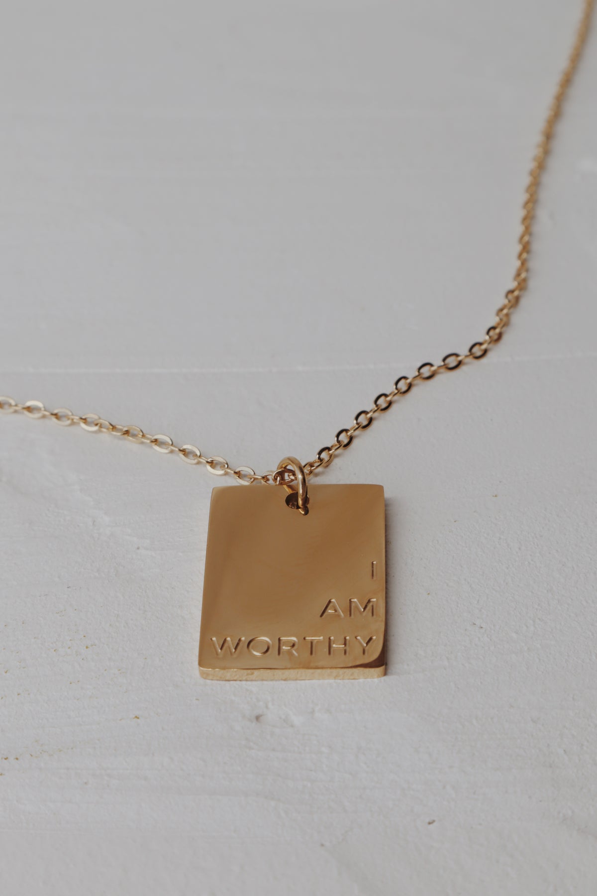 I Am Worthy Necklace