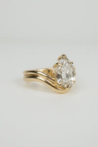 Tyler Engagement Ring- 2.5ct Antique Pear