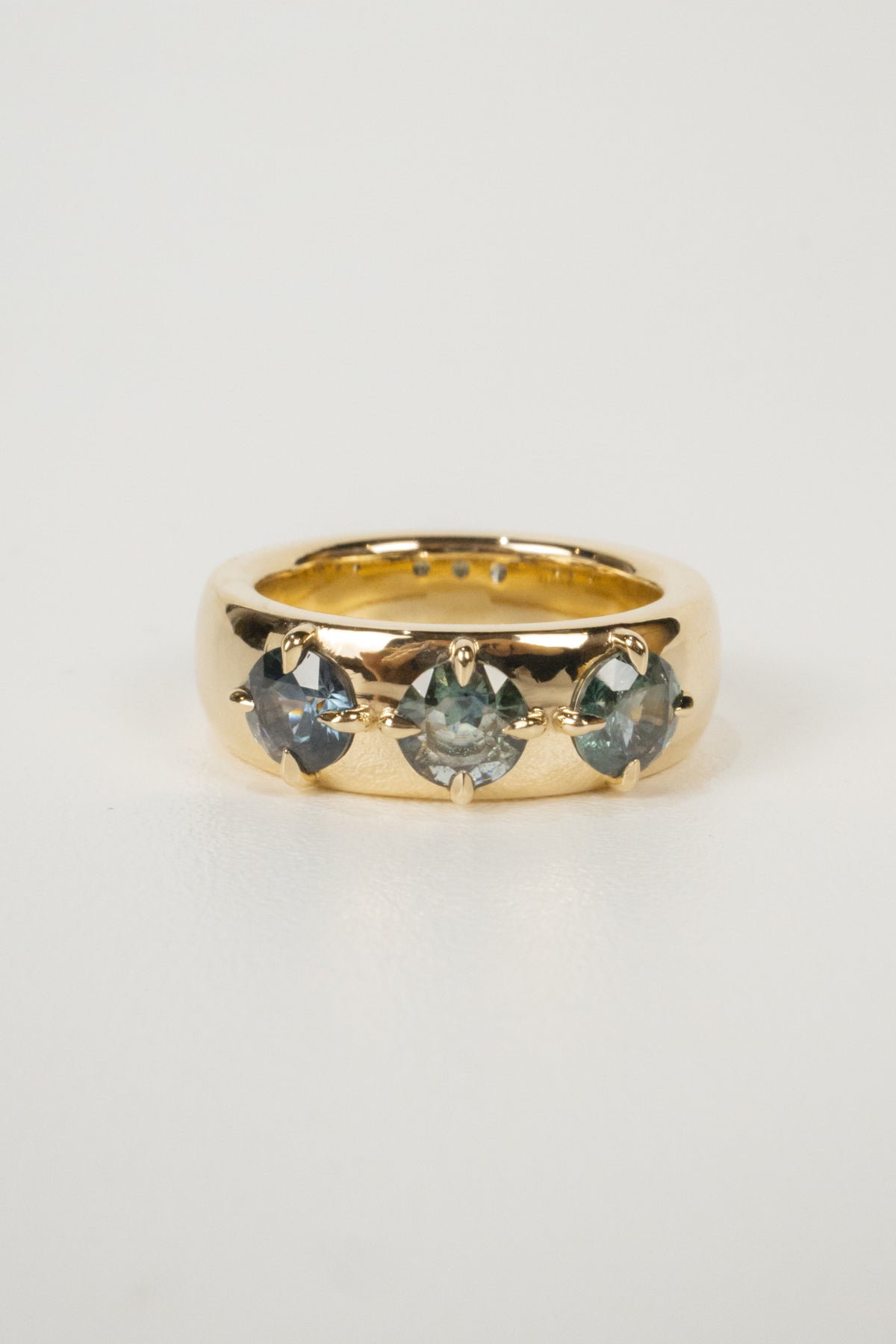 Halston Engagement Ring- 1.9ctw Natural Sapphires