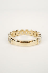 Priya Wedding Band- 0.9ctw