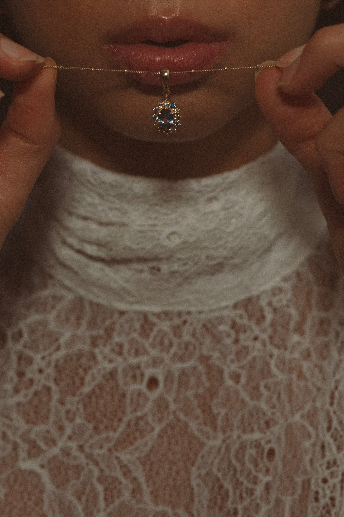 Esmè Pendant- 1.3ct Natural Sapphire