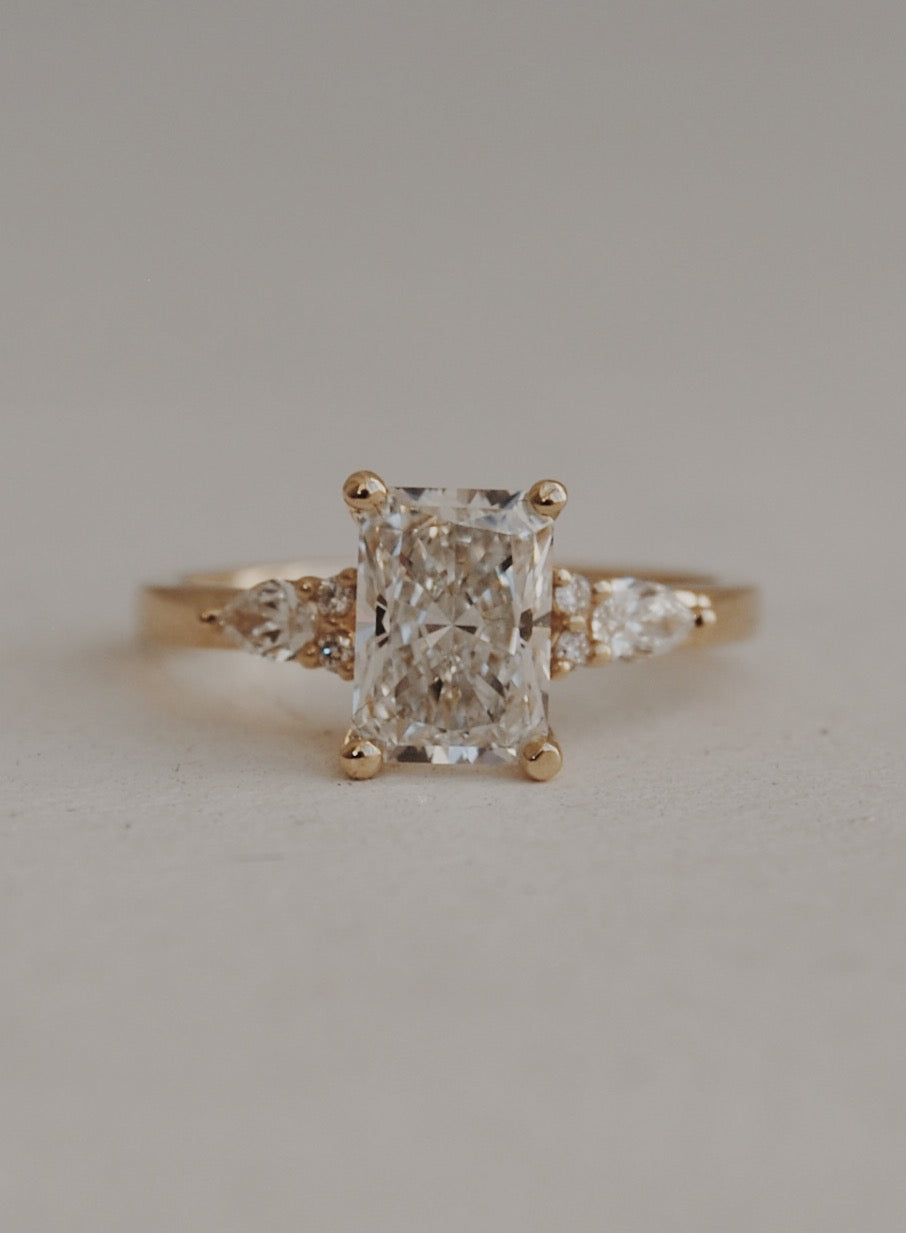 Elsie Radiant-Cut Engagement Ring