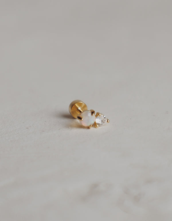 Adelaide Opal Cartilage Stud