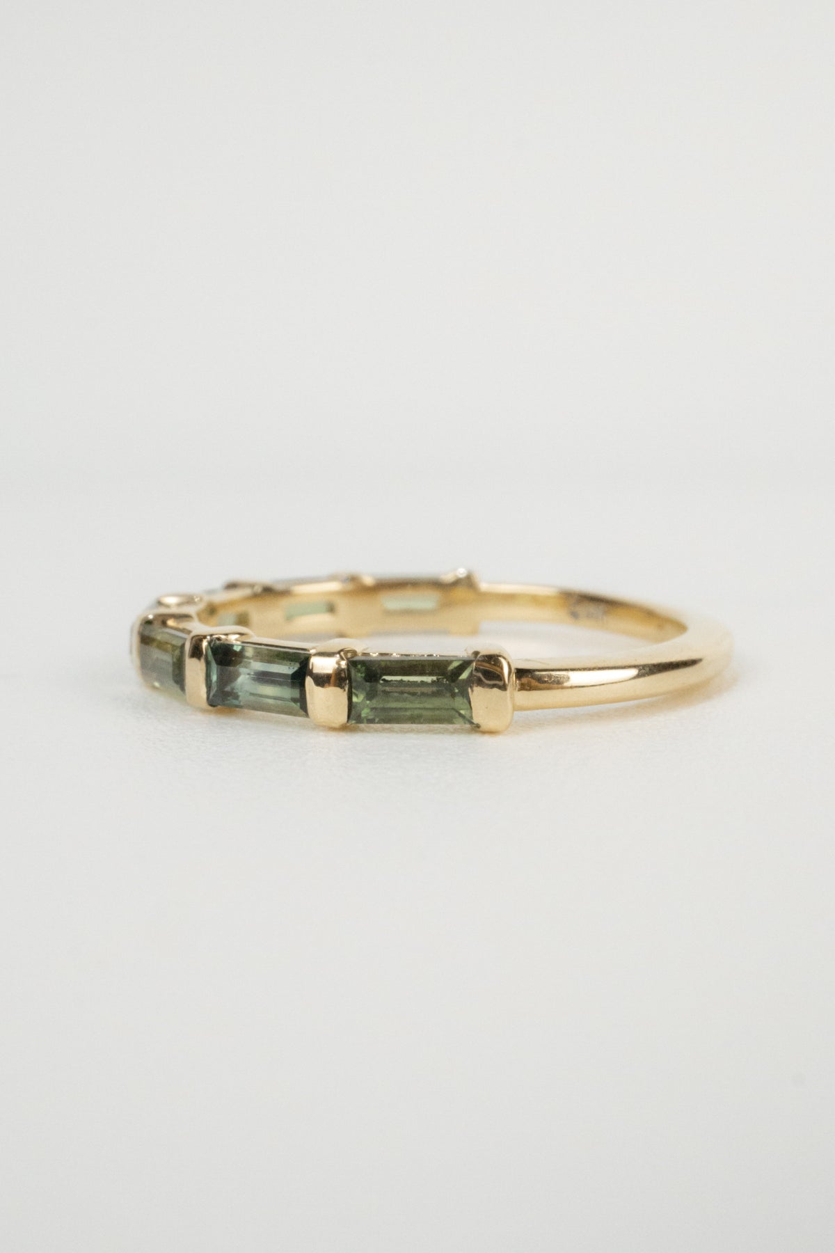Ellie Wedding Band- Natural Sapphires