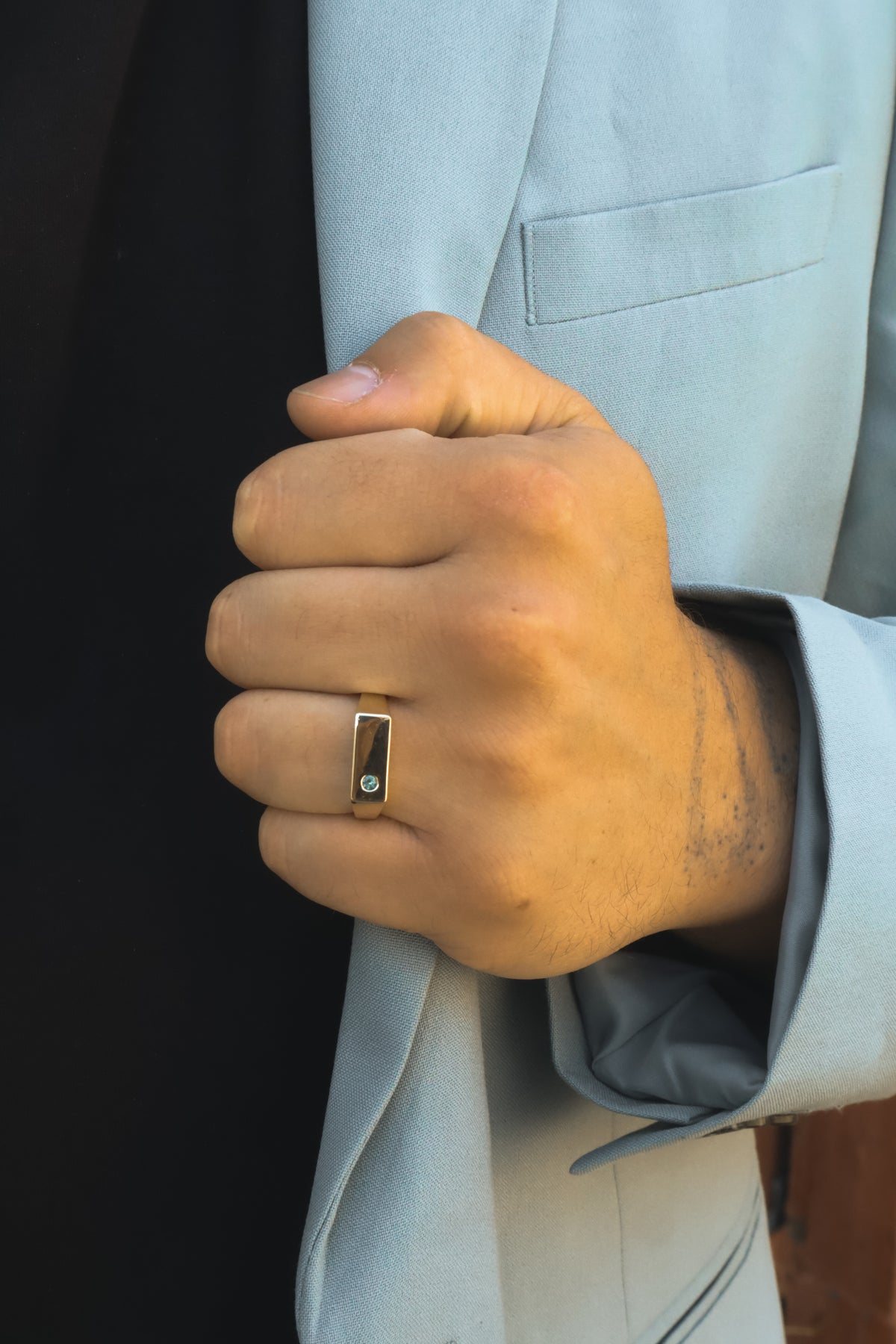 Atlas Men’s Wedding Band