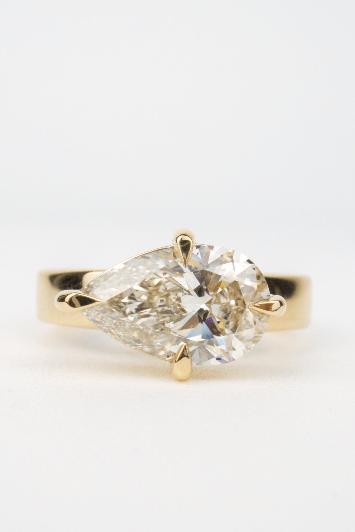 Charlotte Engagement Ring- 2.5ct Pear