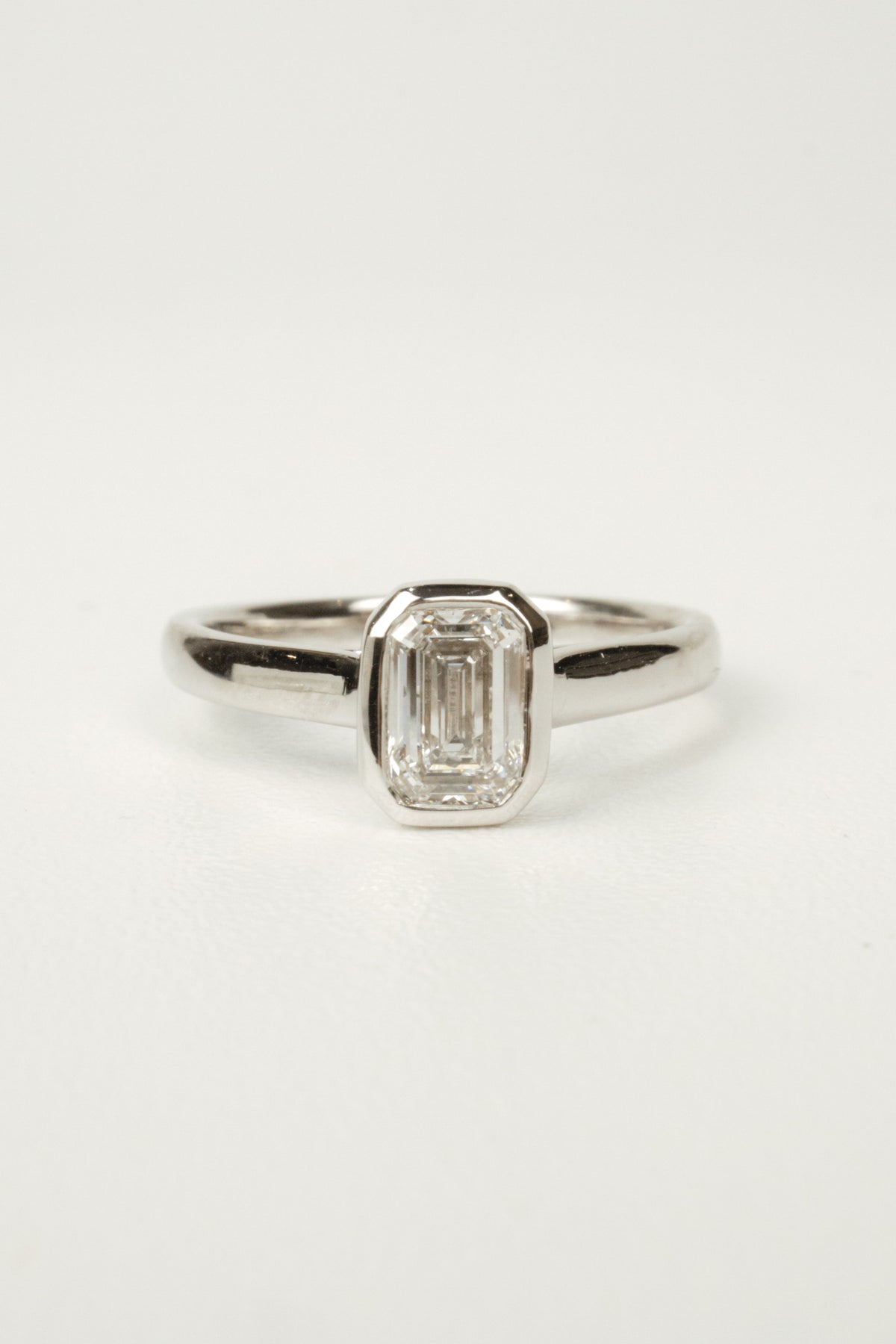 Maverick Engagement Ring- 0.7ct Emerald