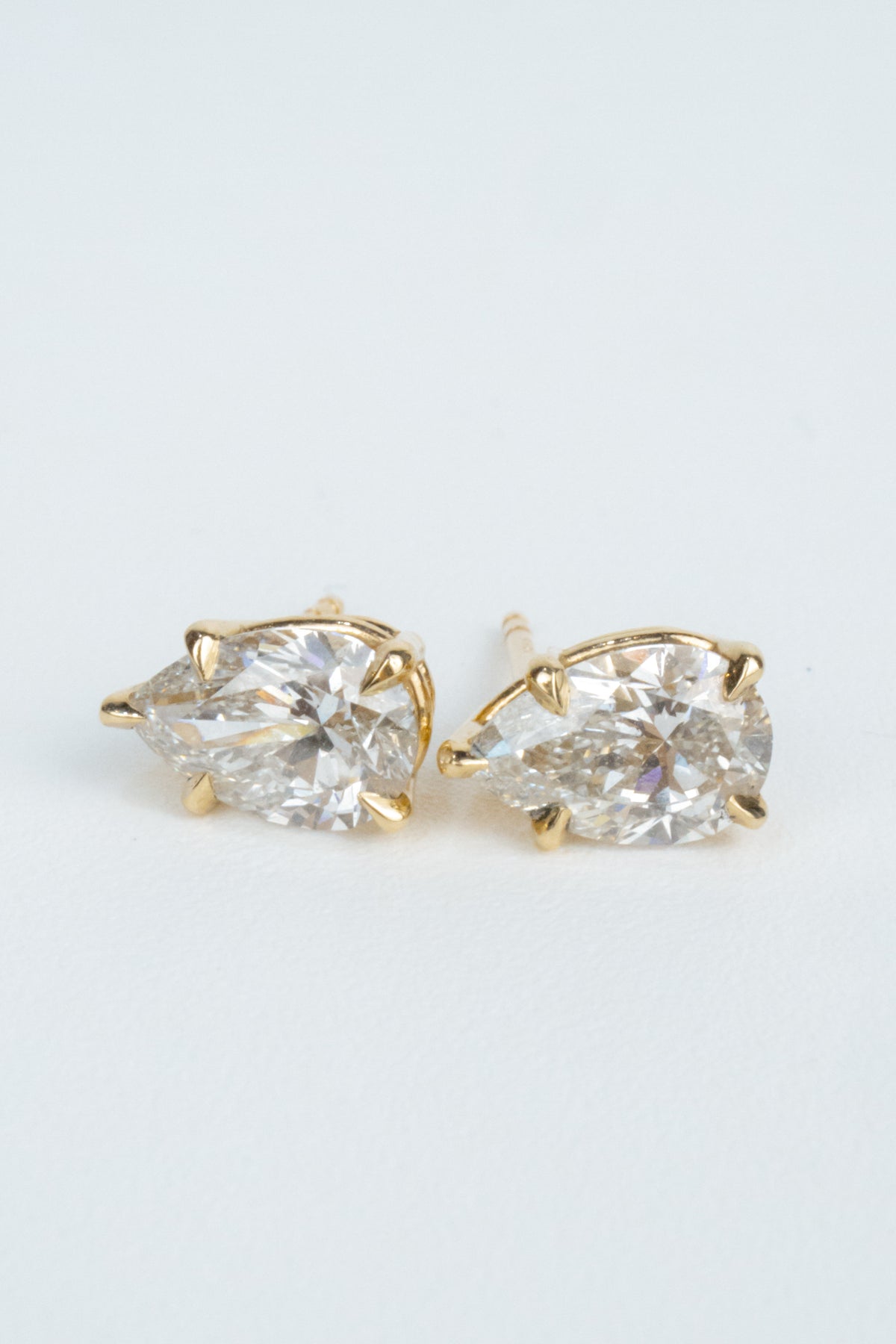 Madden Diamond Earrings- 2ctw Pear