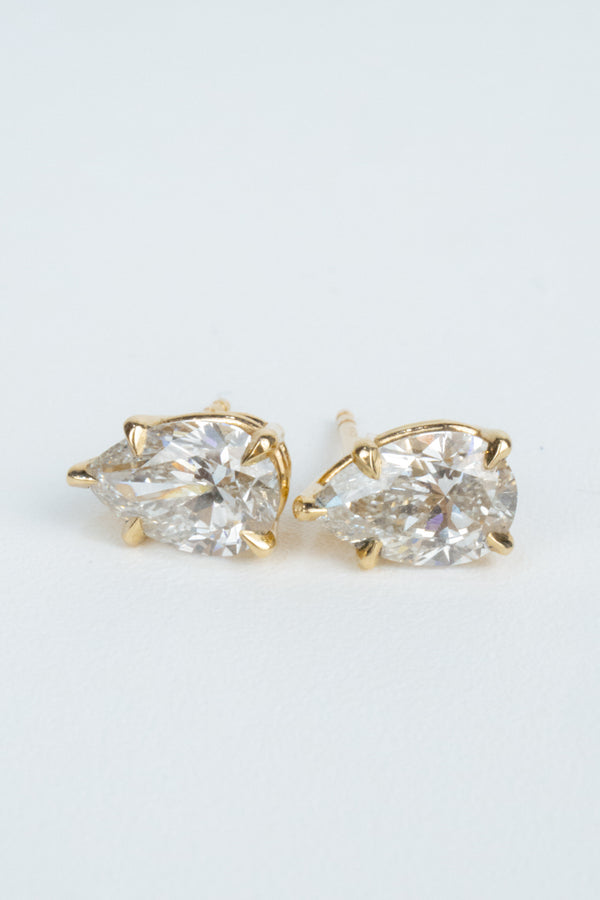 Madden Diamond Earrings- 2ctw Pear