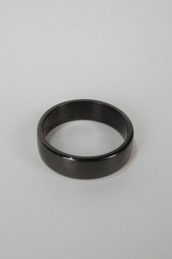 Tao Zirconium Wedding Band