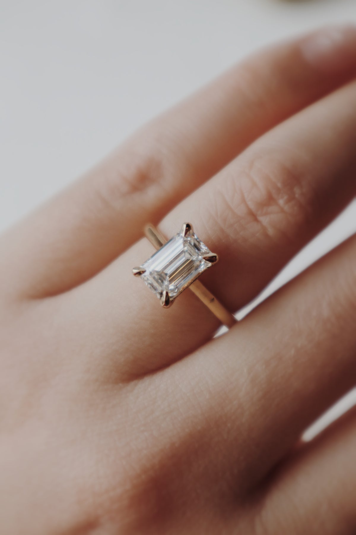 Piper Engagement Ring- Emerald 2.6cts