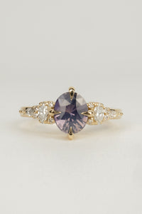 Madeline Engagement Ring- 1.70ct Oval Sri Lanka Sapphire
