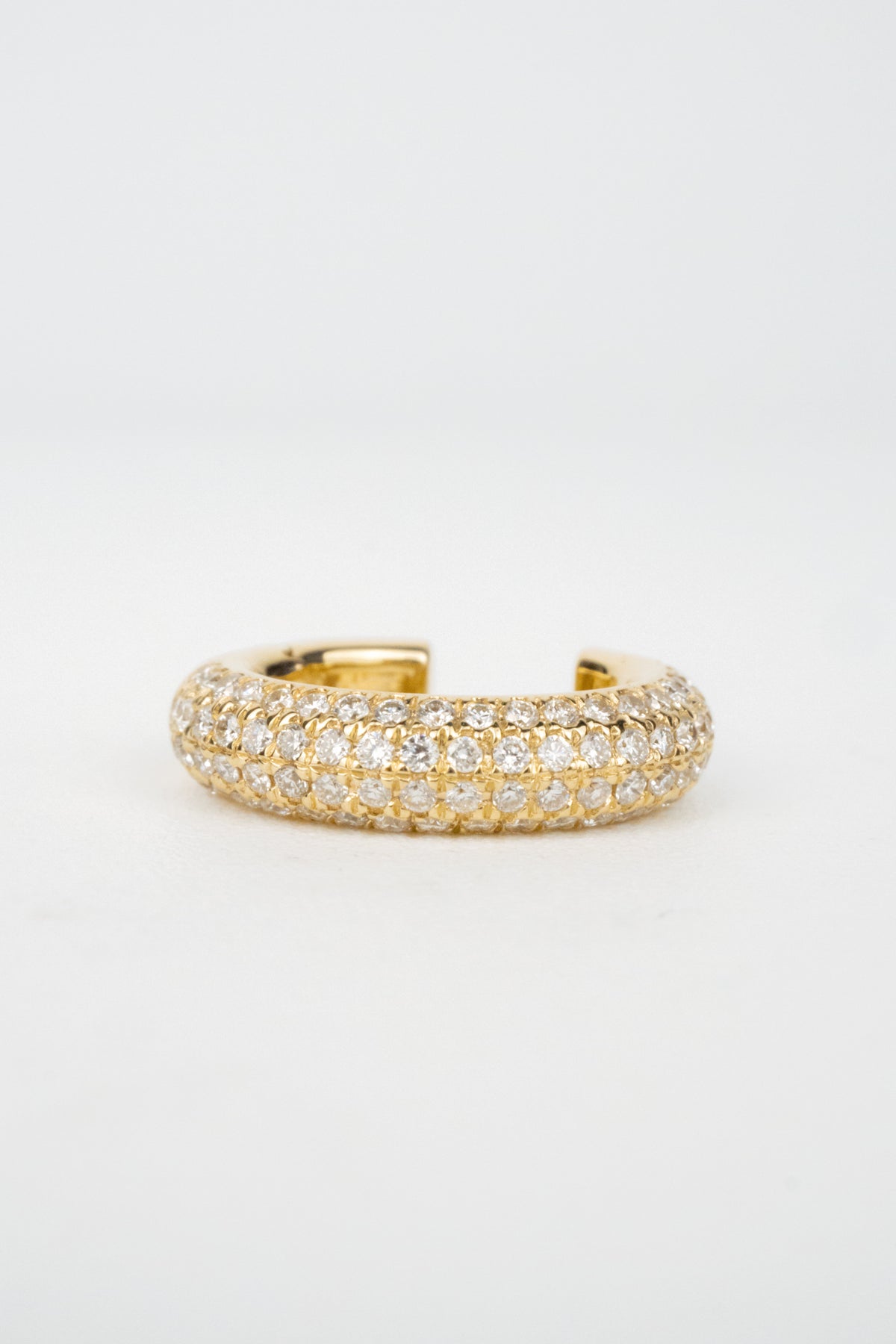 10K Chandler Diamond Ear Cuff- 0.40ctw Pavè Laboratory Grown Diamonds