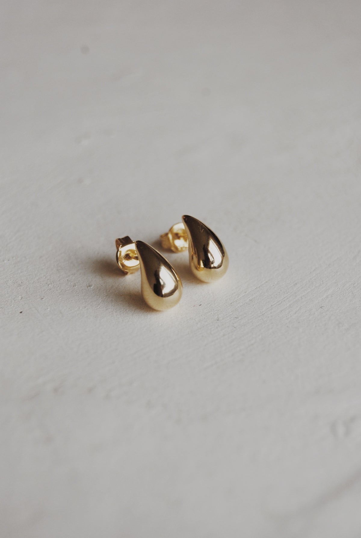 14k Vermeil Mini Drop Studs