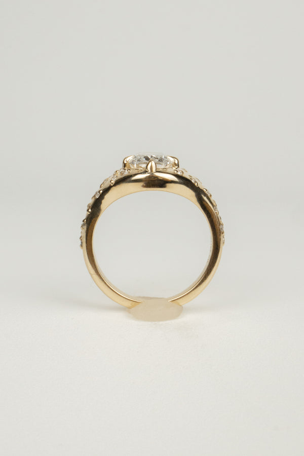 Maddie Engagement Ring- 1.9ct Cushion
