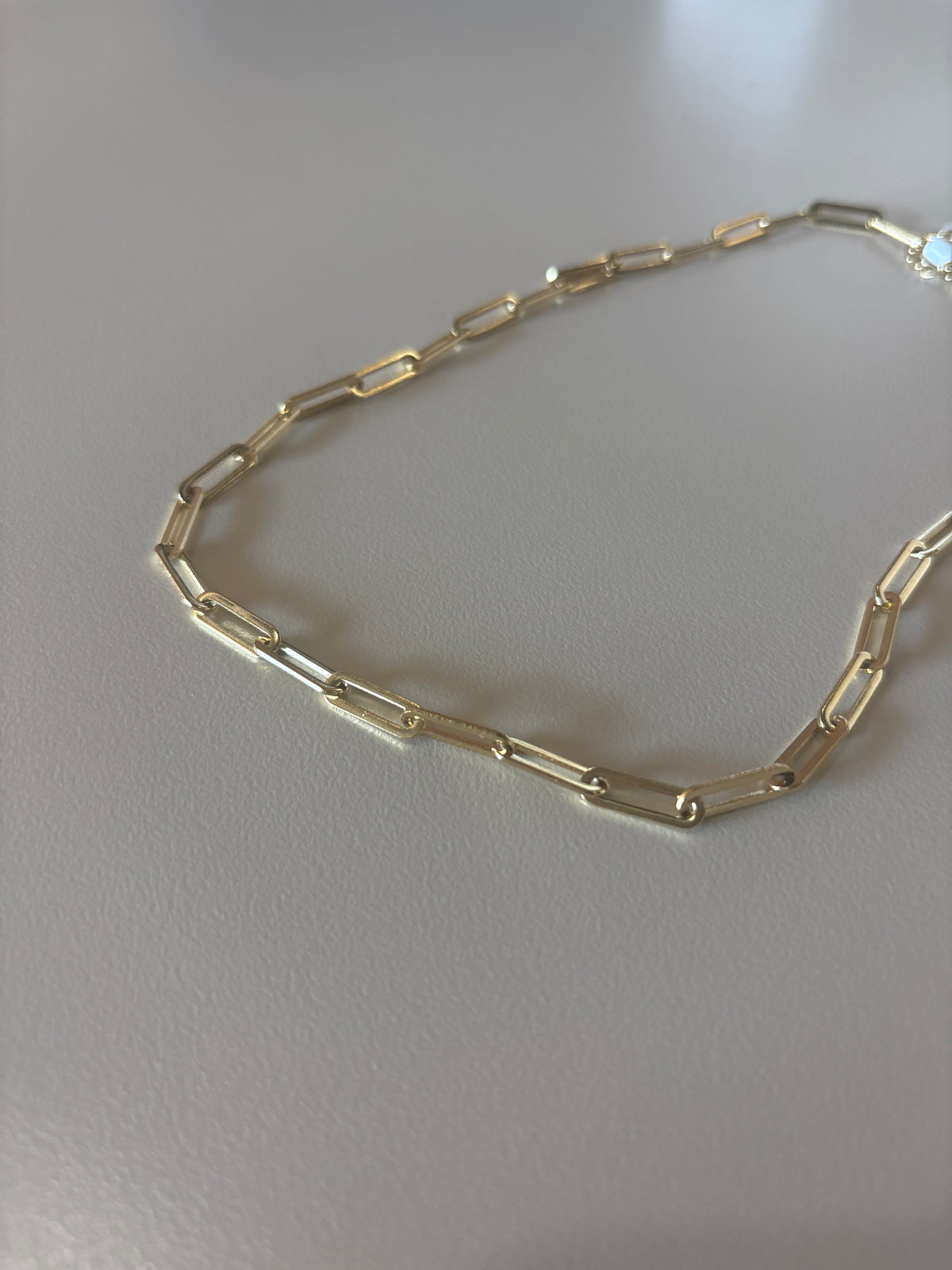 Sloan Paper Clip Chain Necklace