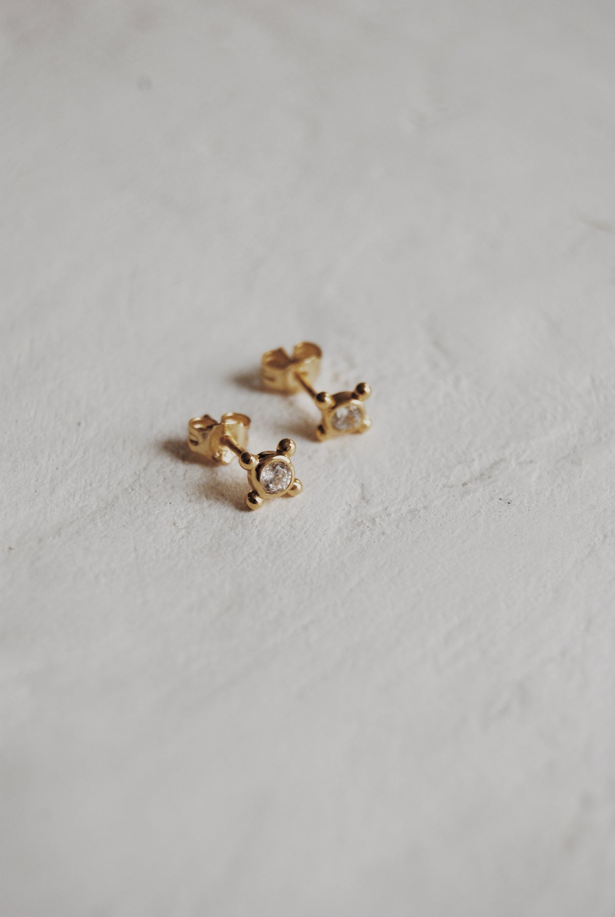 Compass Stud Earrings