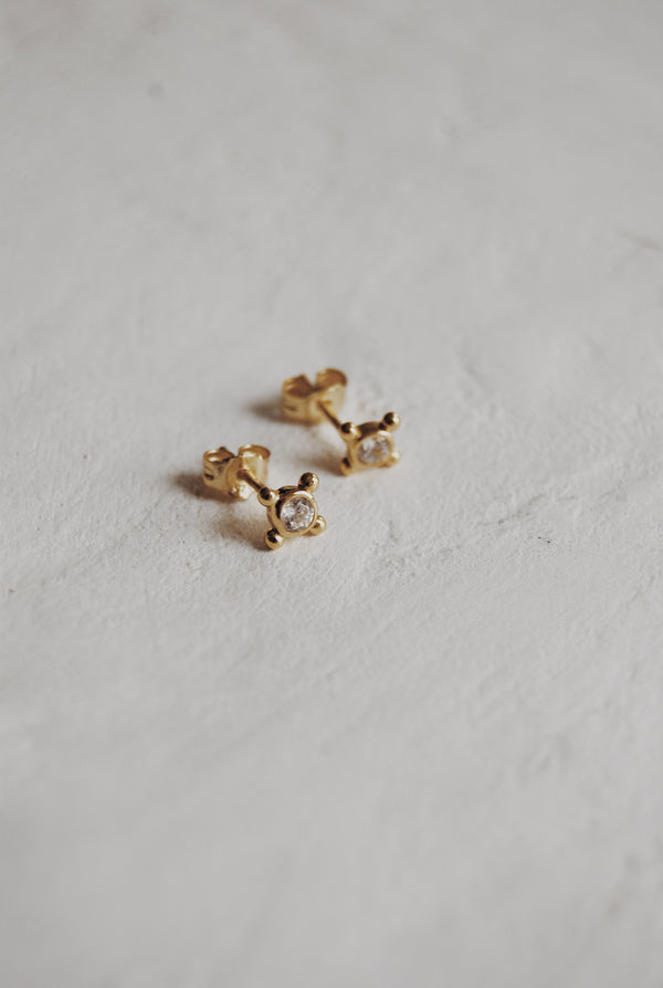 Compass Stud Earrings