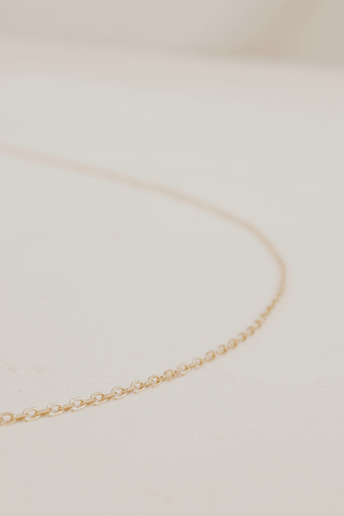 10k Simple Chain Necklace
