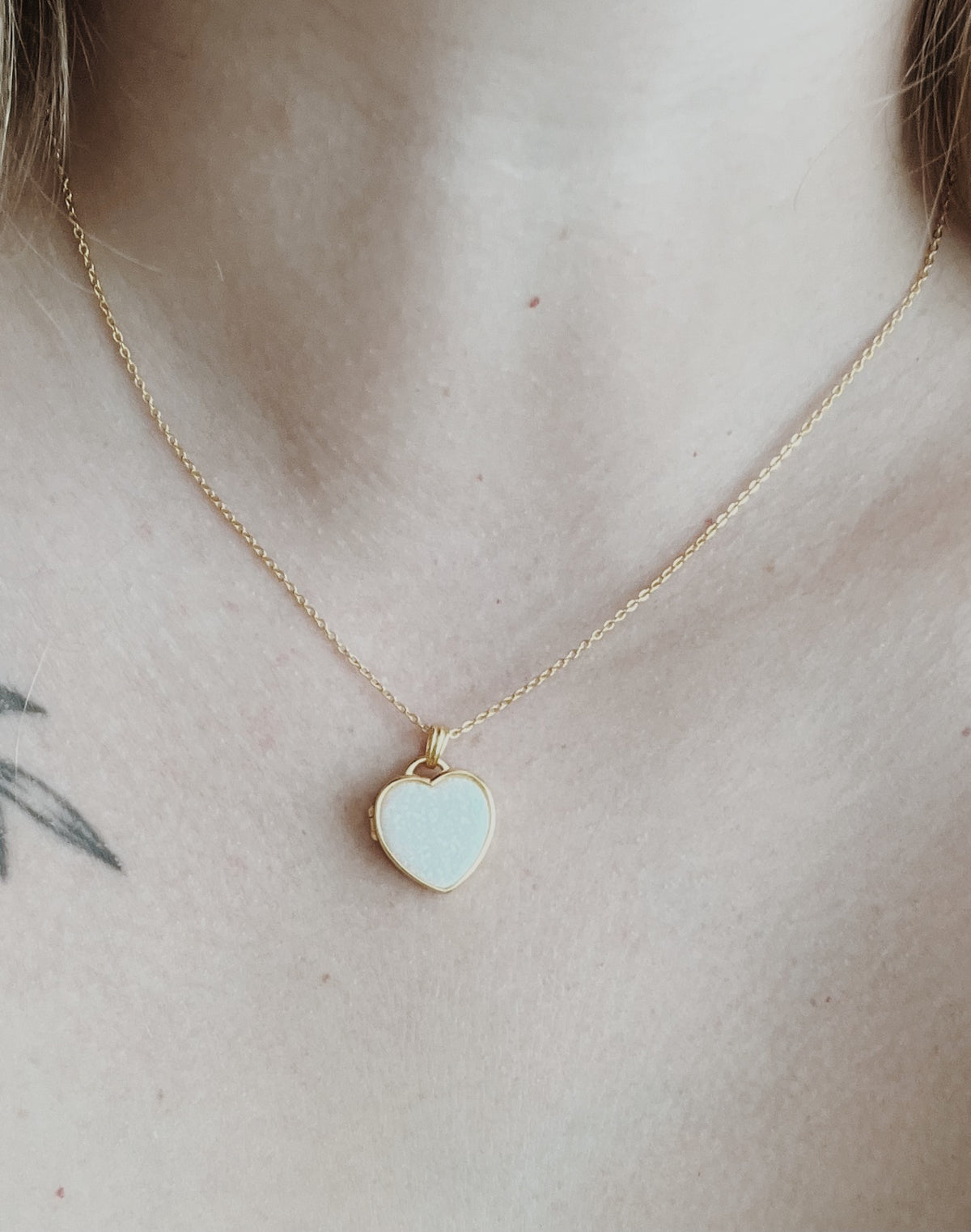 Lover Opal Locket